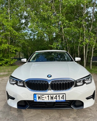 BMW Seria 3 cena 142000 przebieg: 77406, rok produkcji 2020 z Warszawa małe 704